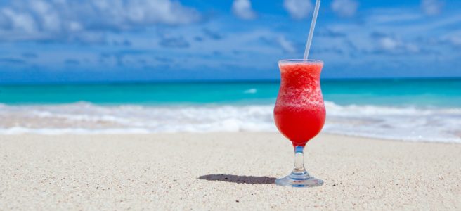 Cocktail sur la plage
